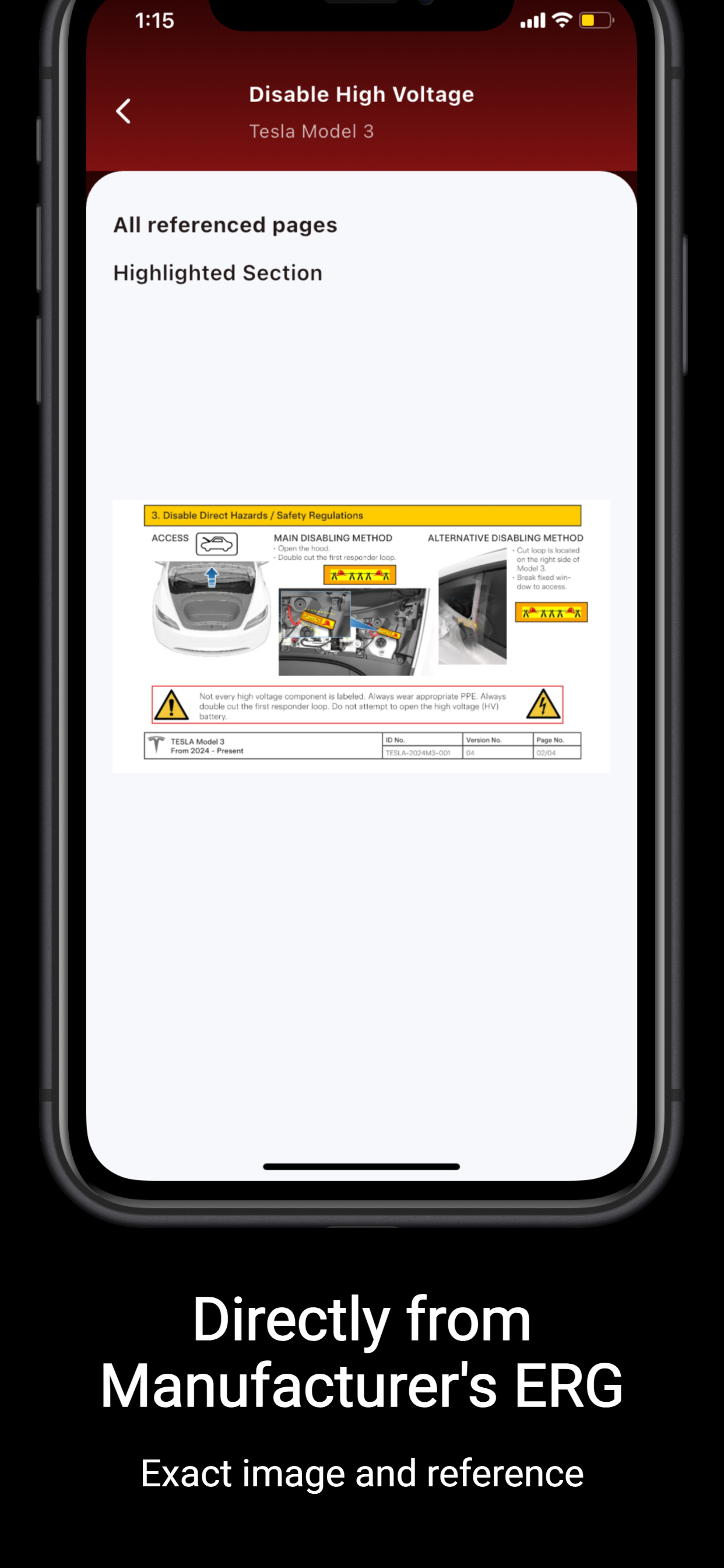 Smart EV Guides screenshot showing quick lookup tools